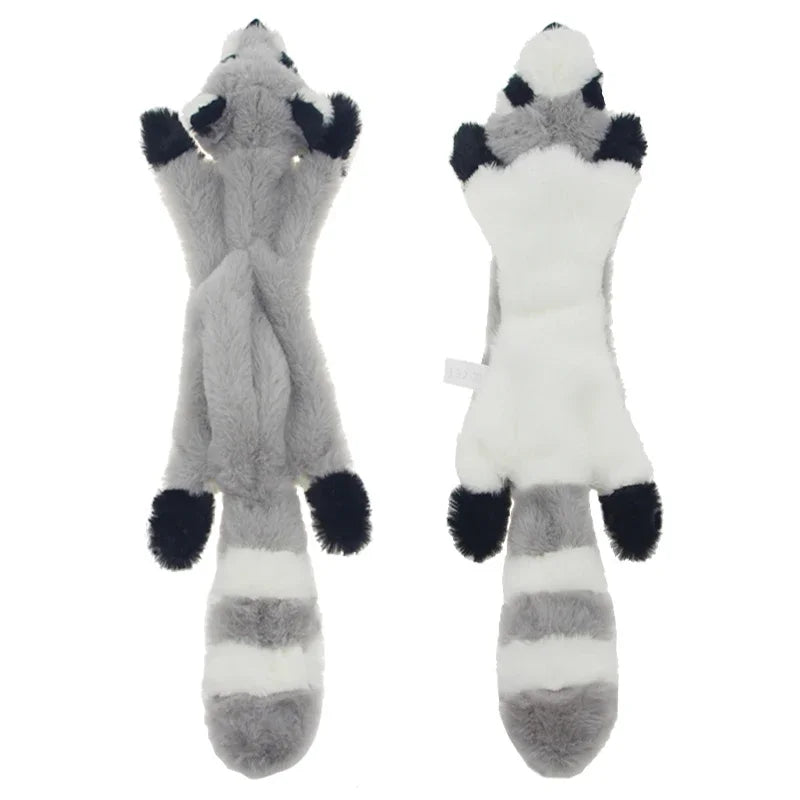 🐾 Squeaky Plush Animal Dog Toy – No Stuffing | Safe & Durable